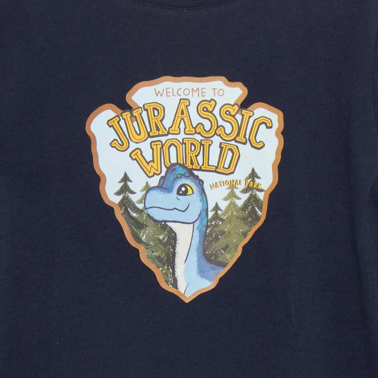 تي شيرت Jurassic World باللون الأزرق