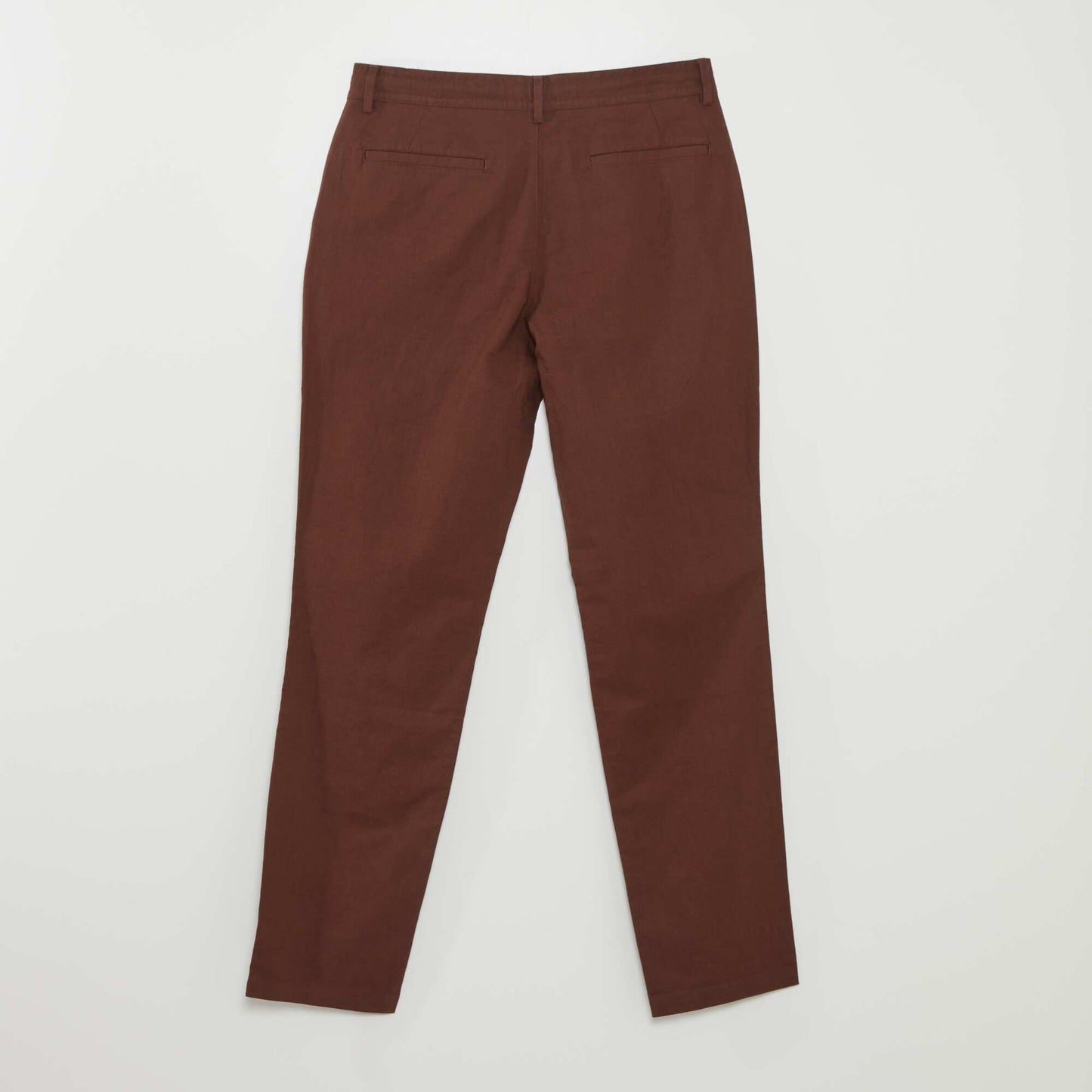 Straight-leg chinos BROWN