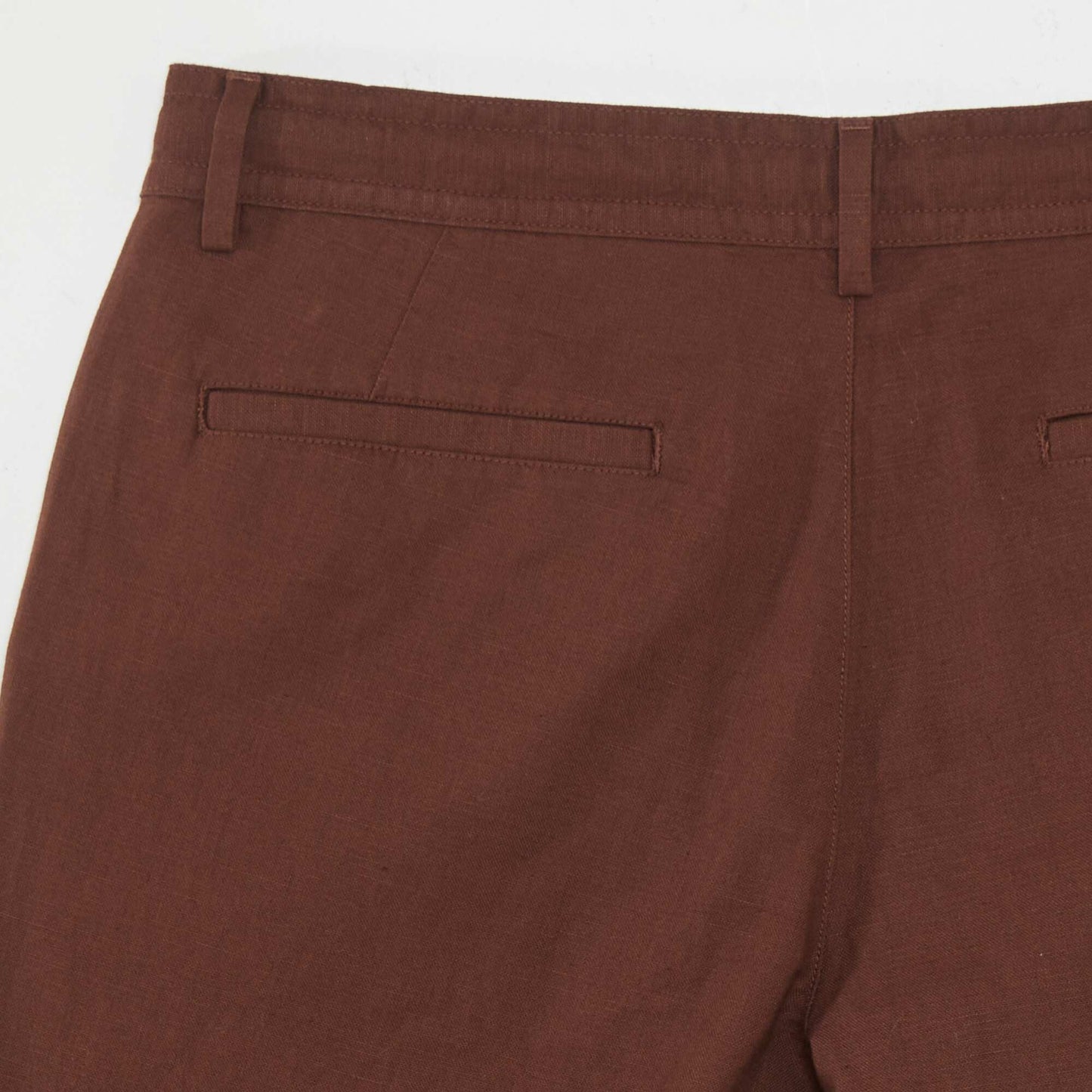 Straight-leg chinos BROWN