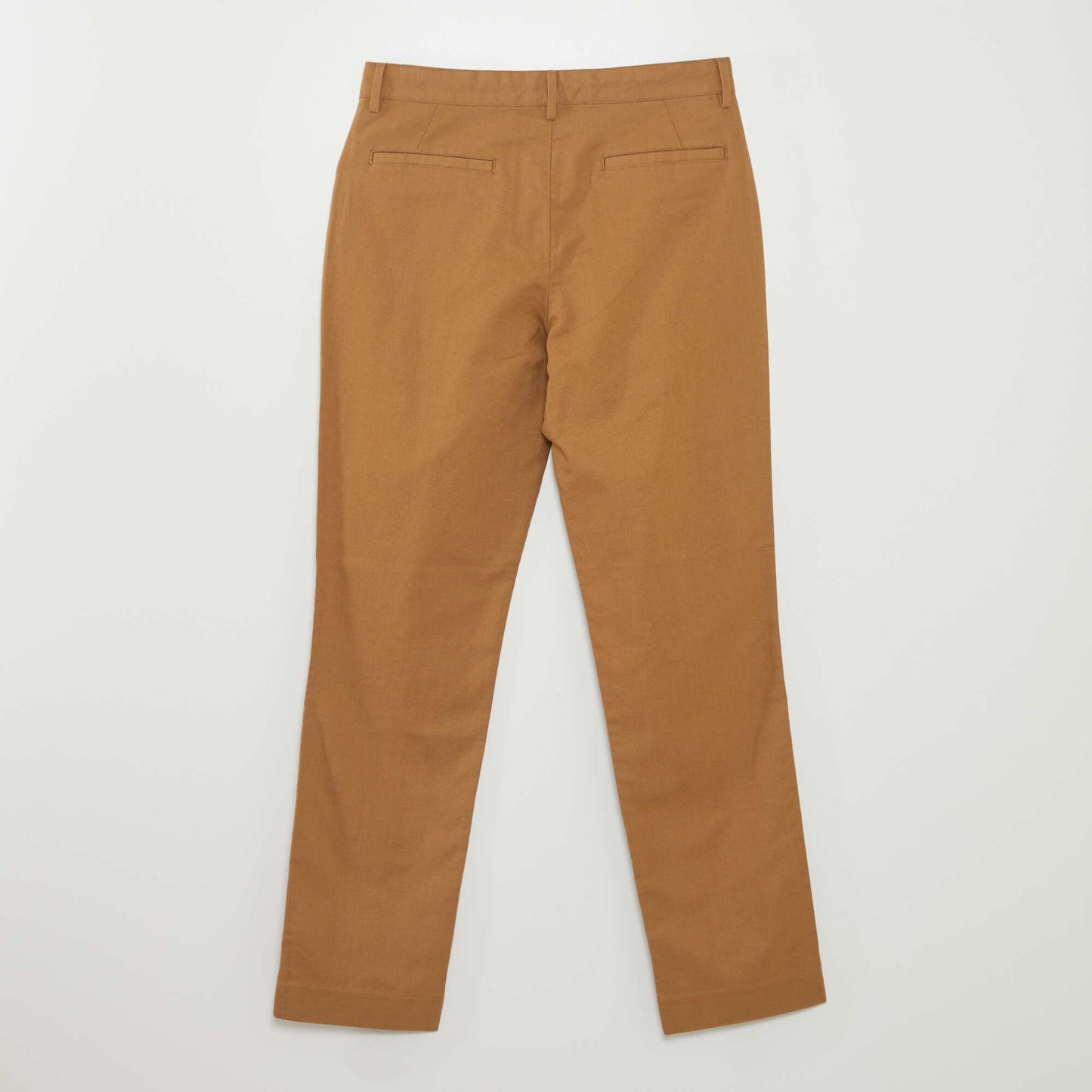 Straight-leg chinos BEIGE