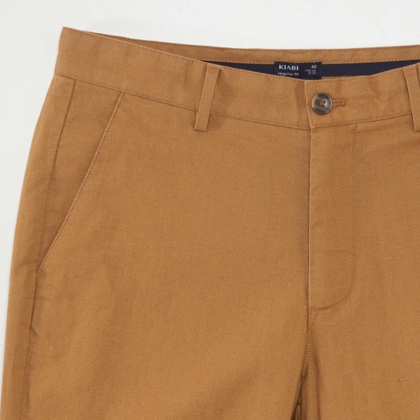 Straight-leg chinos BEIGE