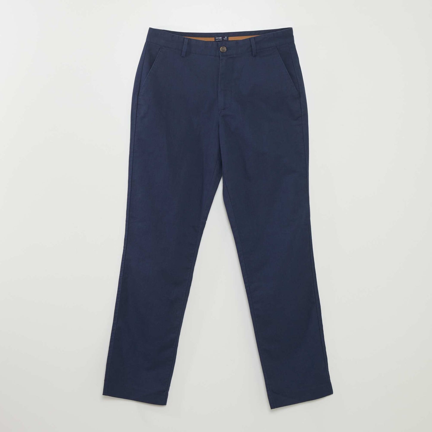 Straight-leg chinos BLACK