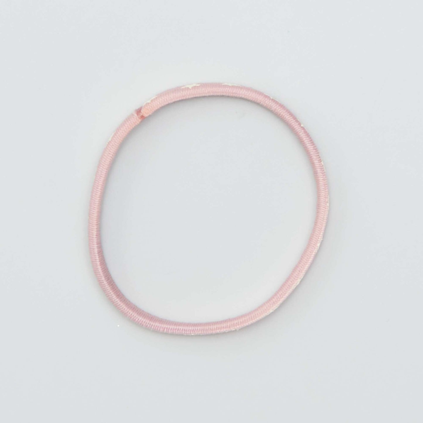 Pack of flat coloured hairbands PINK