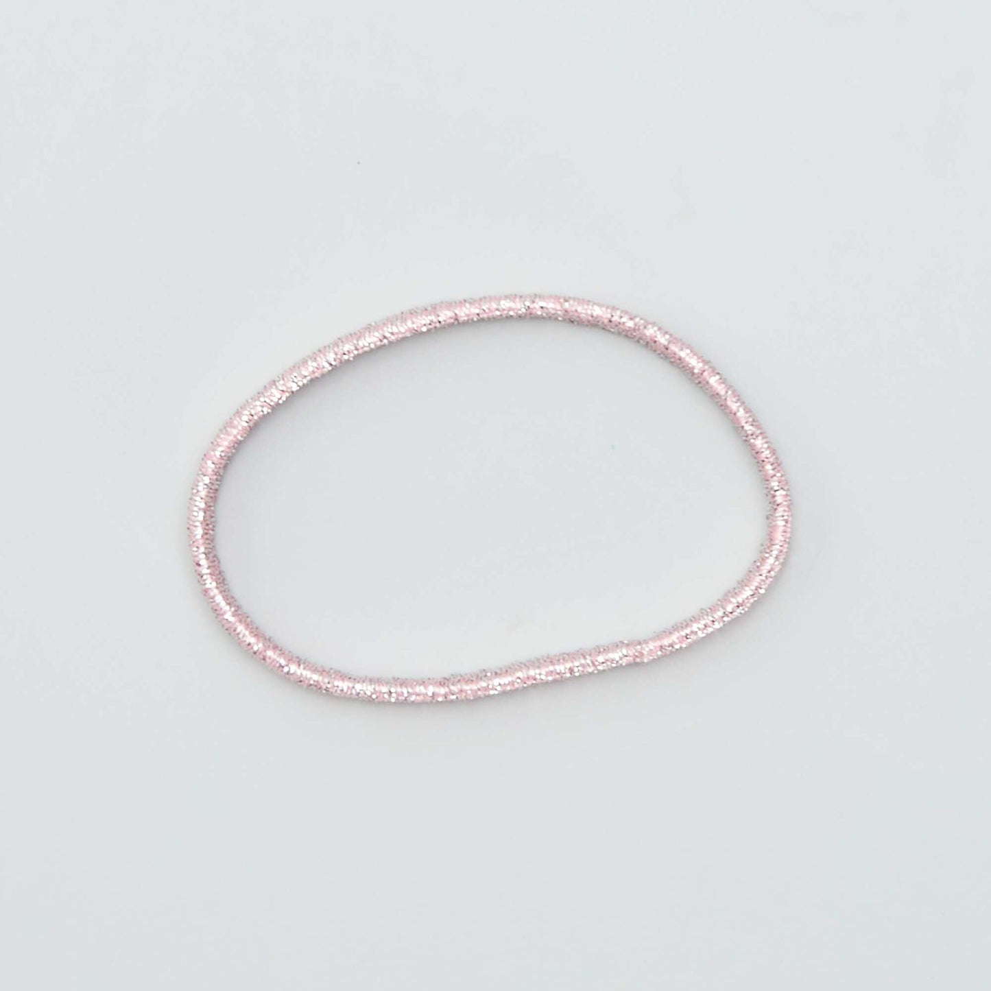 Pack of flat coloured hairbands PINK