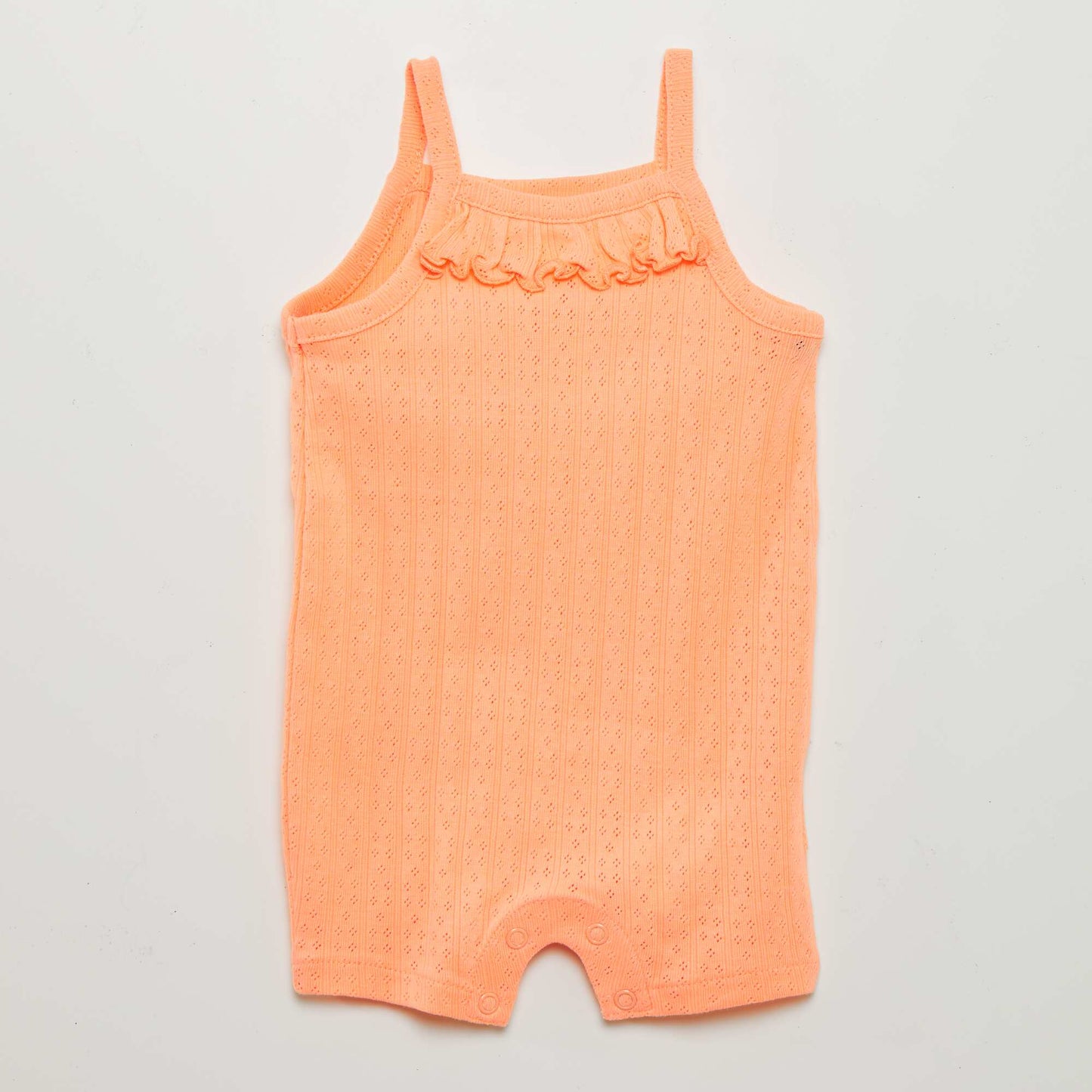 Pack of 2 strappy rompers ORANGE