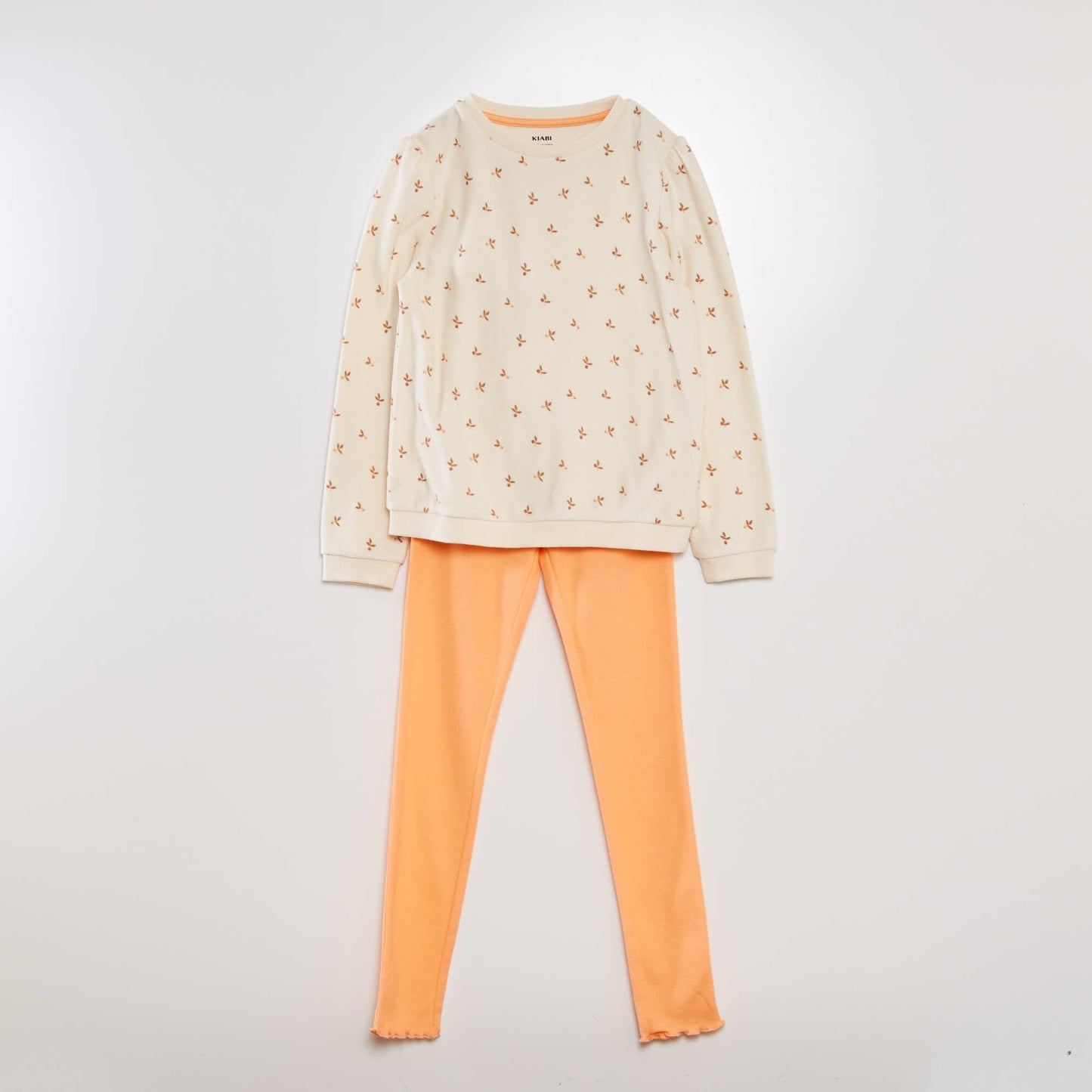 T-shirt + leggings pyjama set - 2-piece set FLOWER