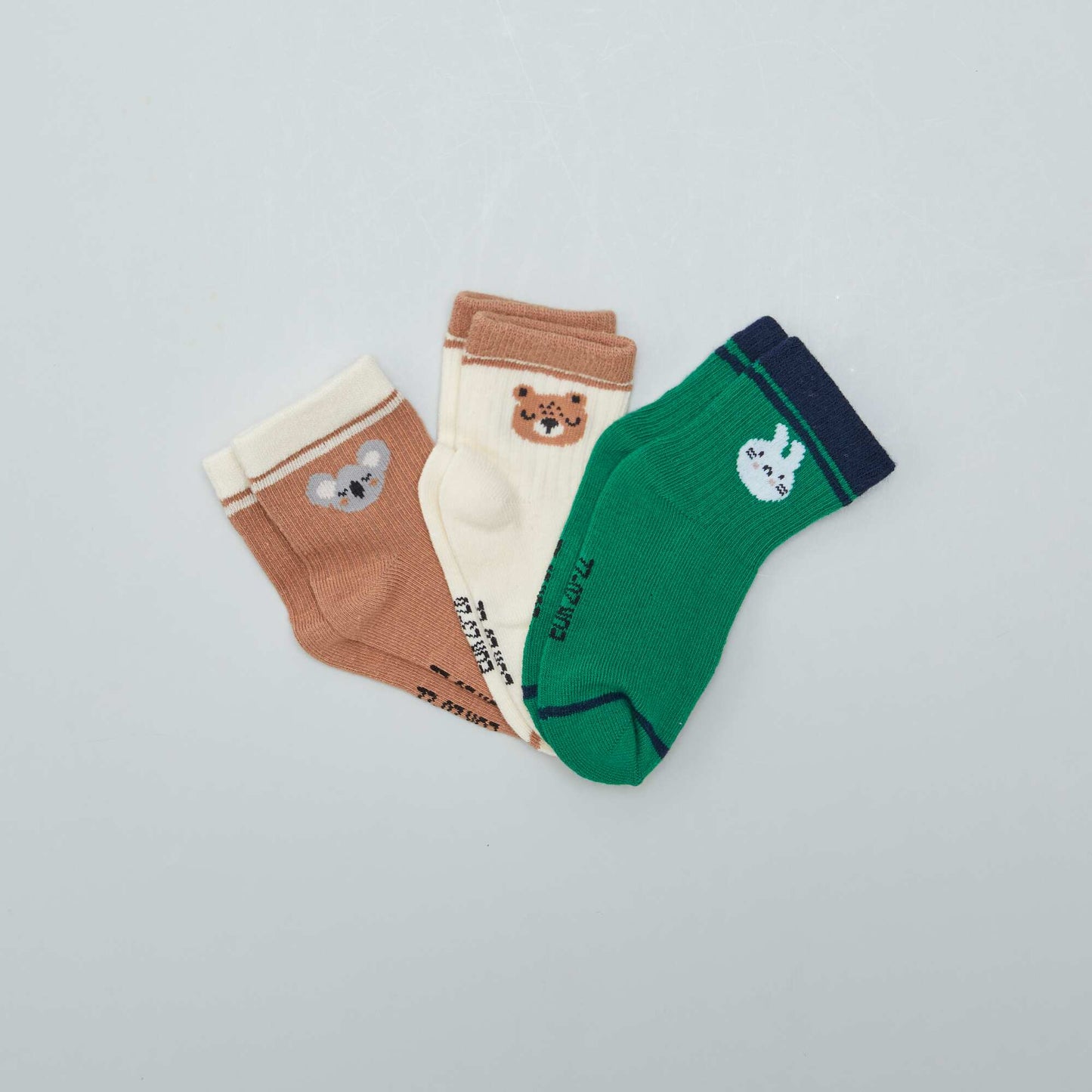 Pack of 2 pairs of socks BROWN