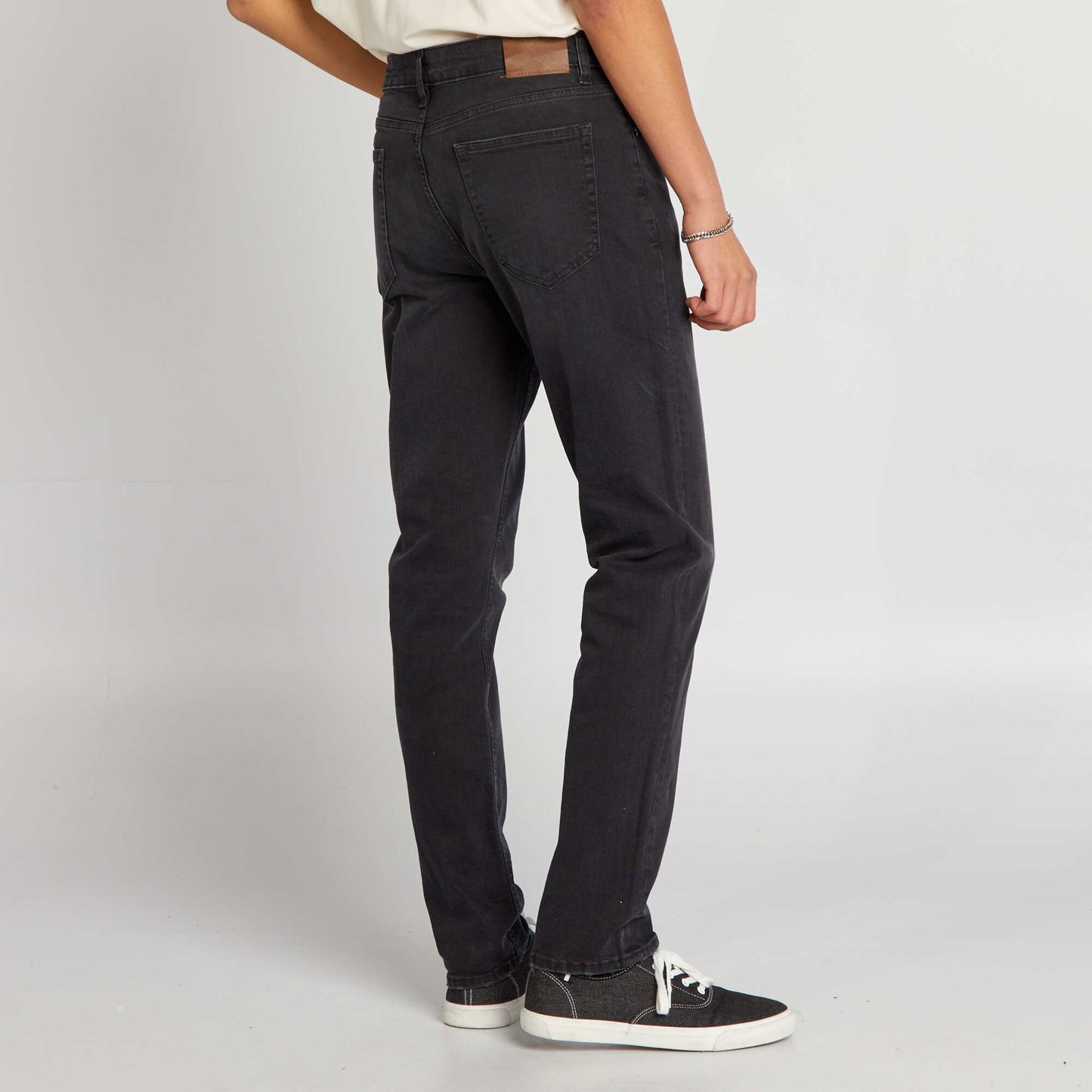 Slim-fit 5-pocket denim trousers BLUE