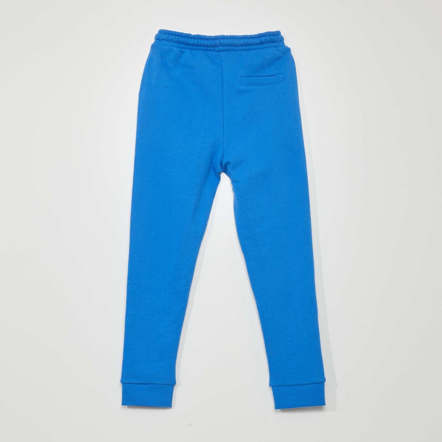 French terry joggers with seaming BLUE