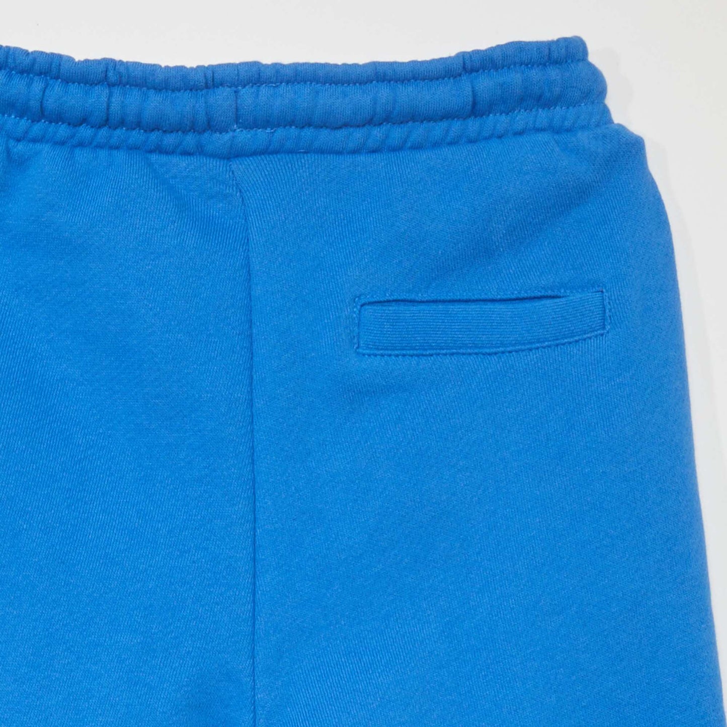 French terry joggers with seaming BLUE