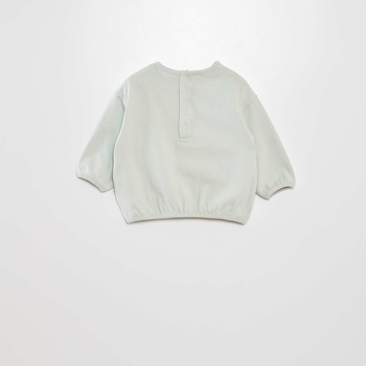 Lightweight sweatshirt fabric sweater BLUE