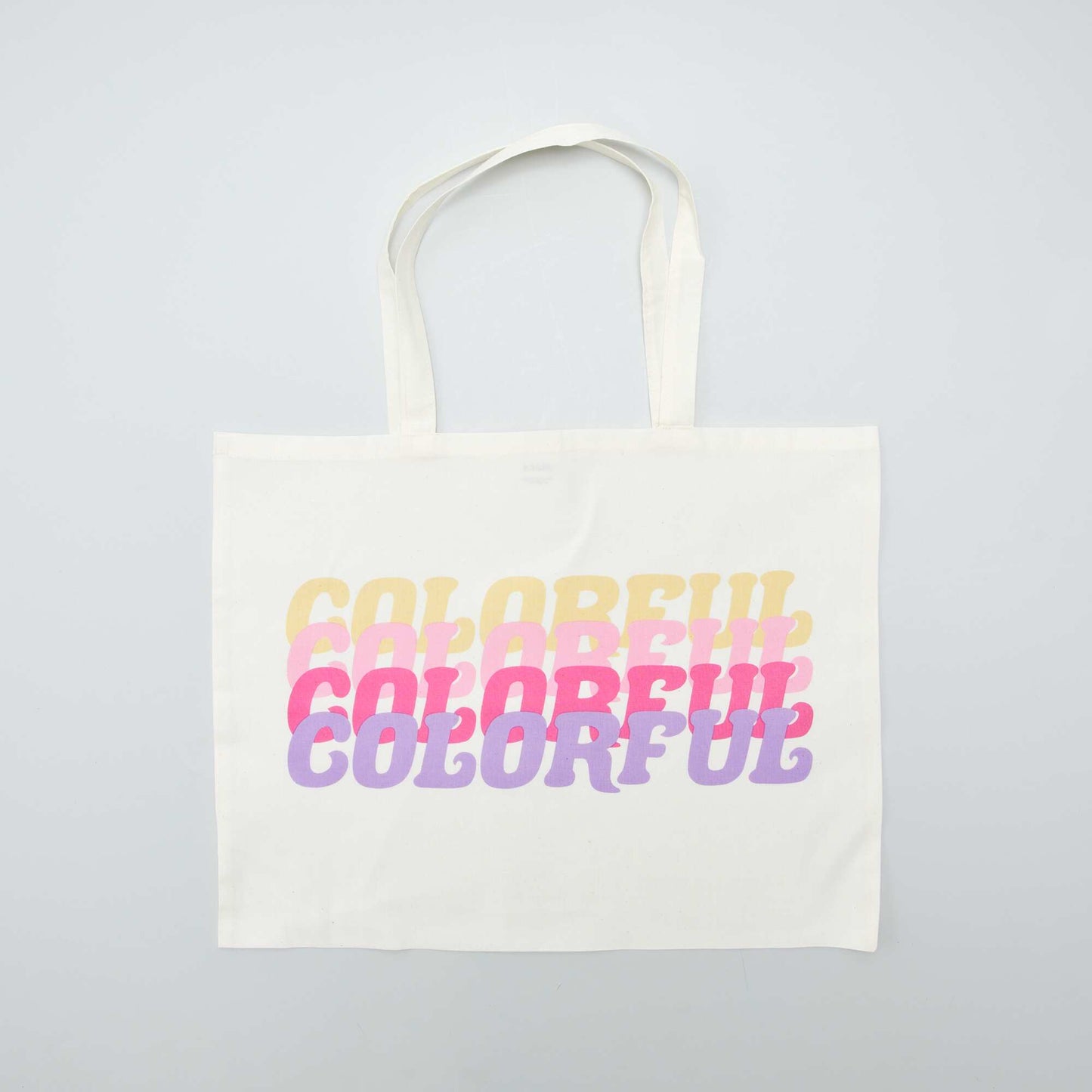 Fabric tote bag BEIGE