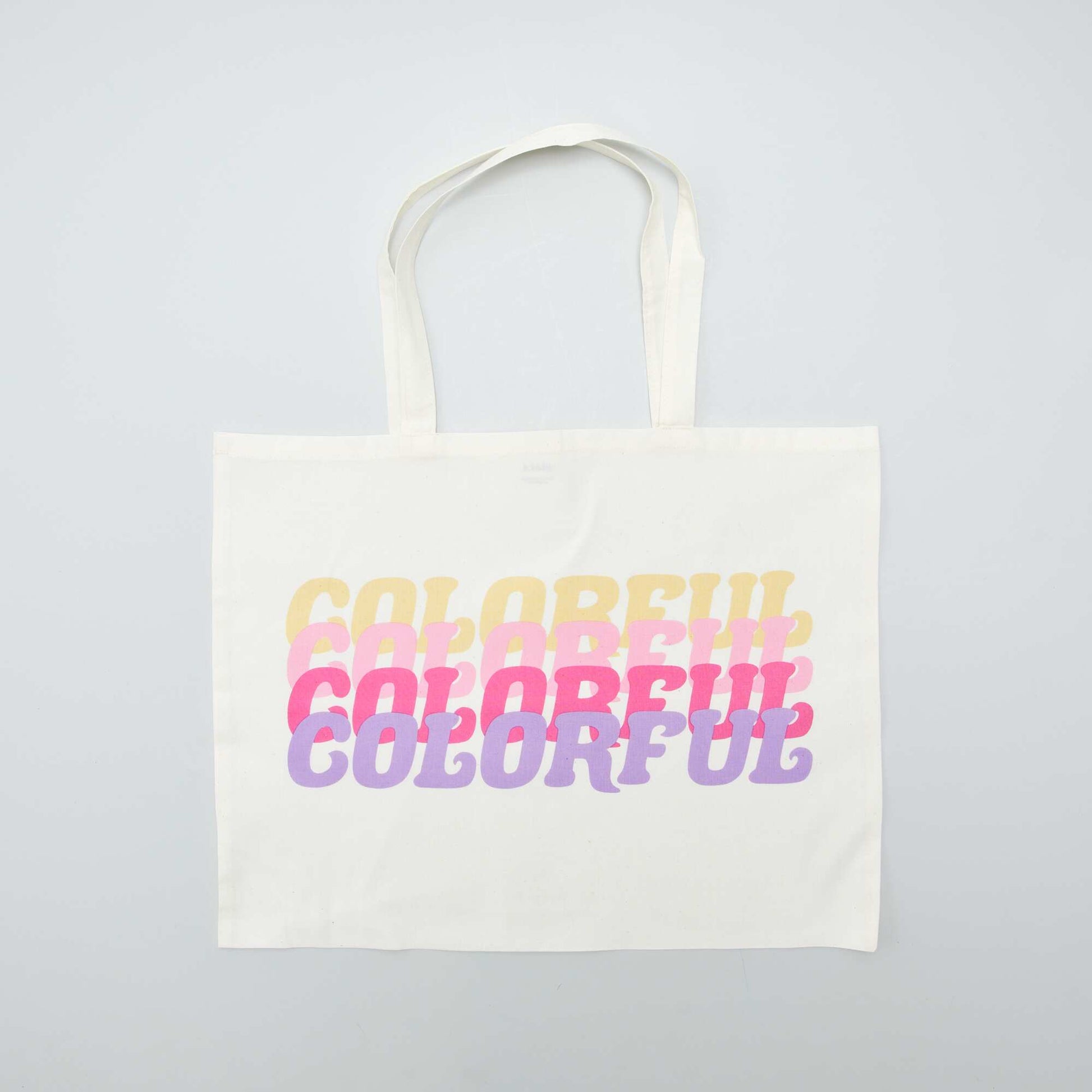 Fabric tote bag BEIGE