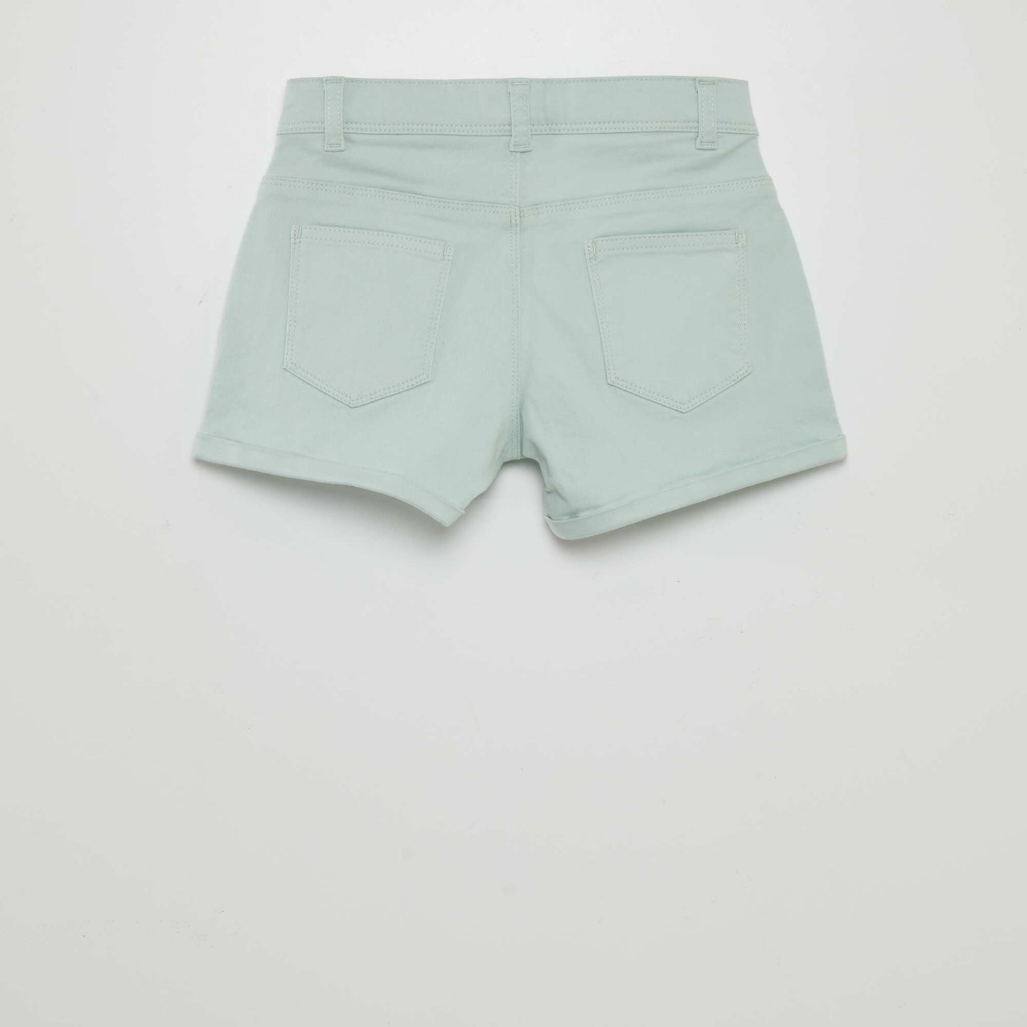 Twill shorts blue