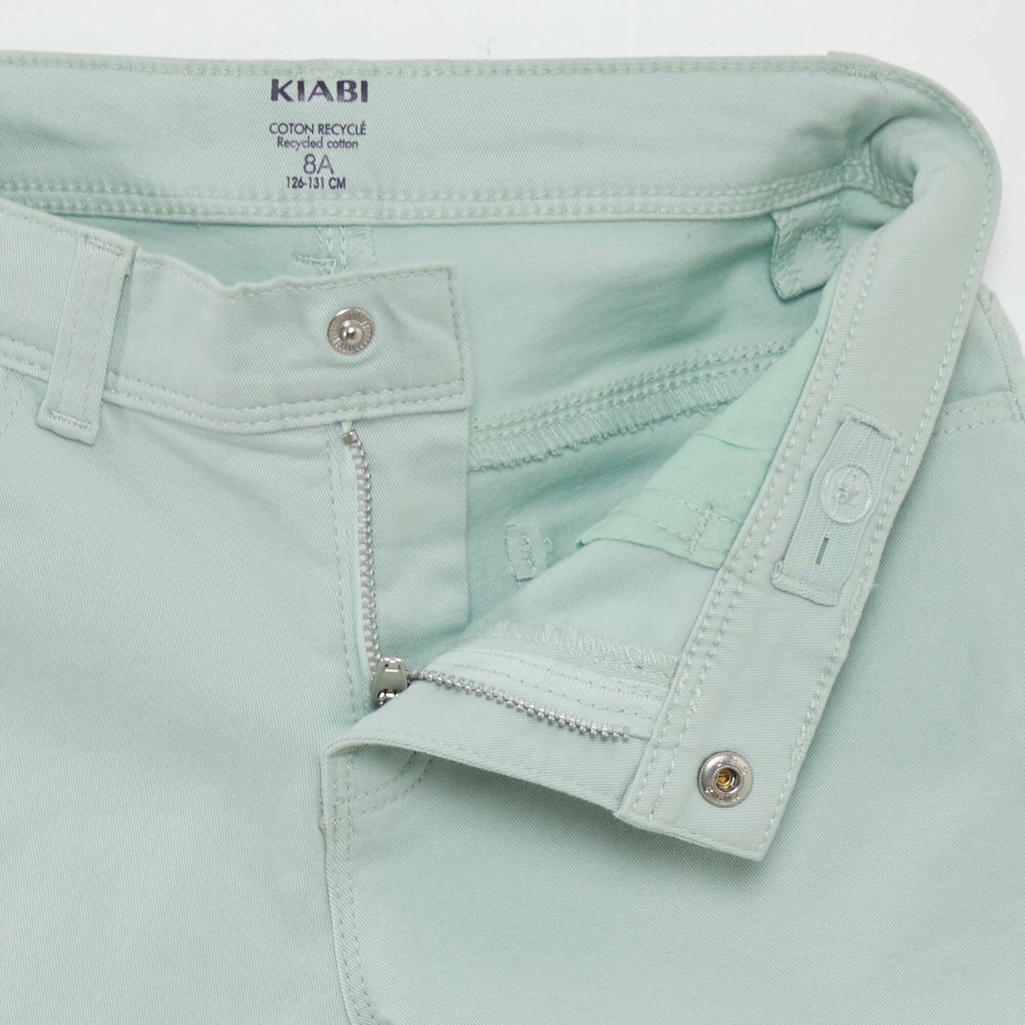 Twill shorts blue