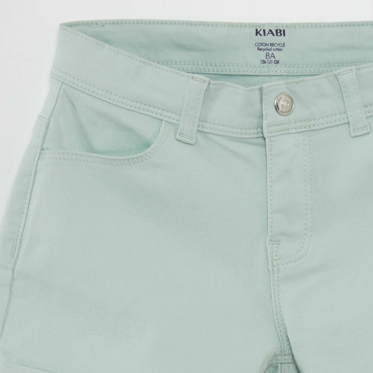 Twill shorts blue