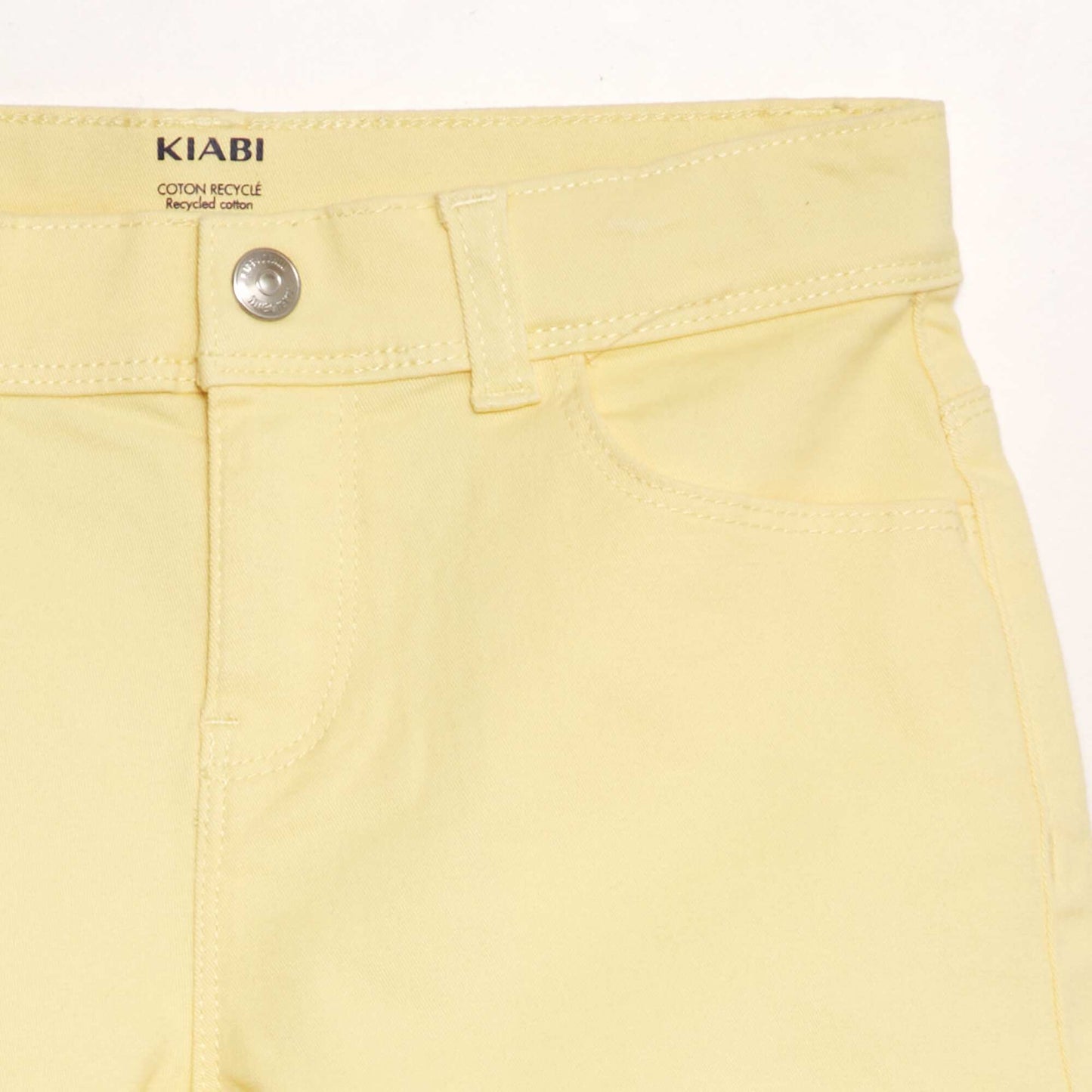 Twill shorts YELLOW