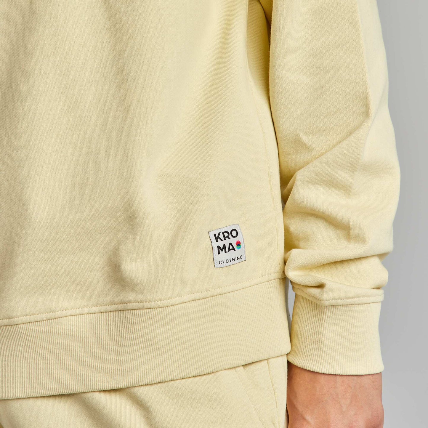 Fleece sweatshirt BEIGE