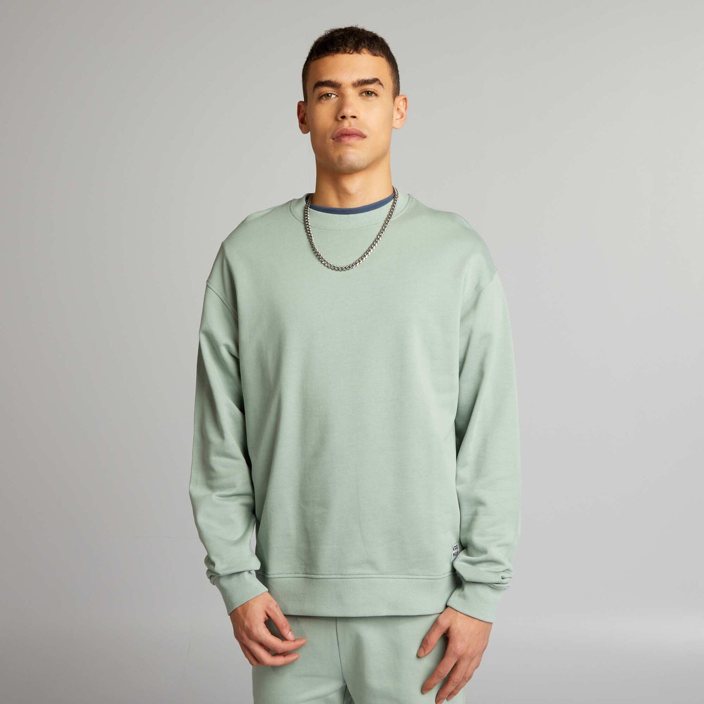 Fleece sweatshirt GREEN