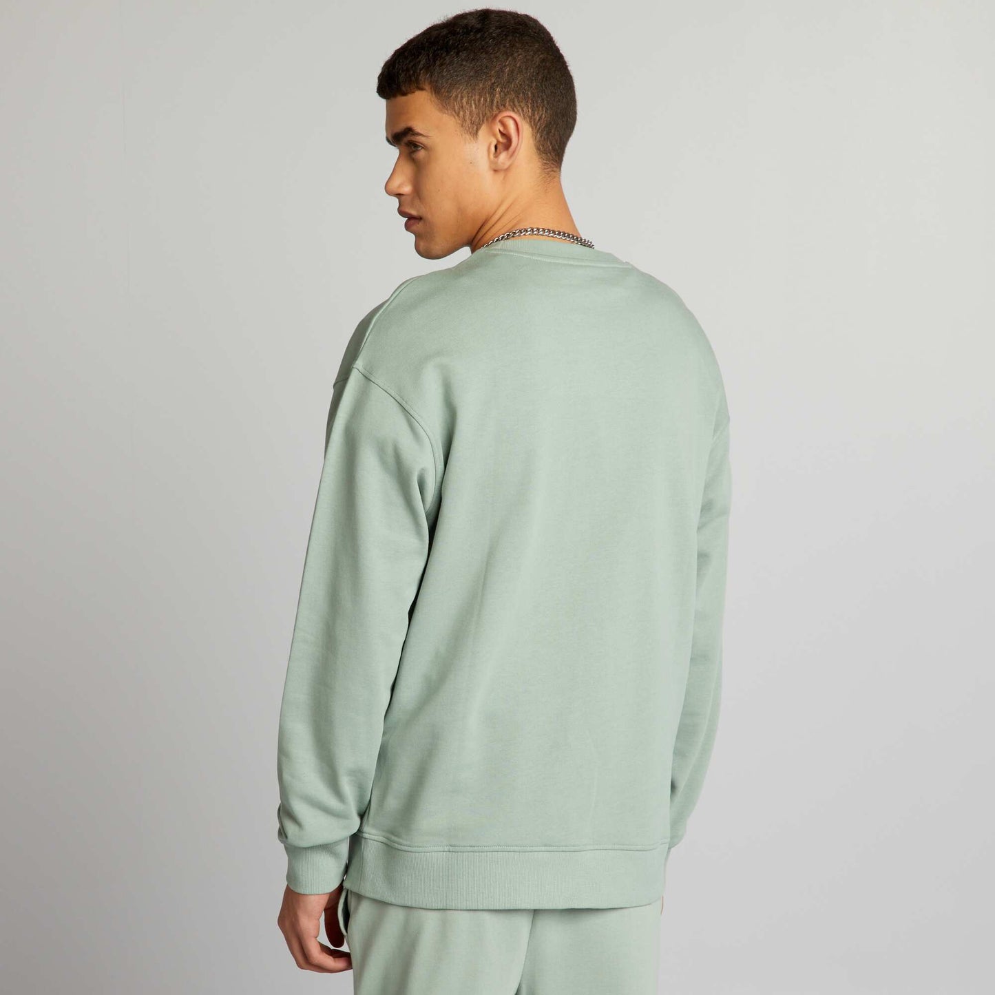 Fleece sweatshirt GREEN