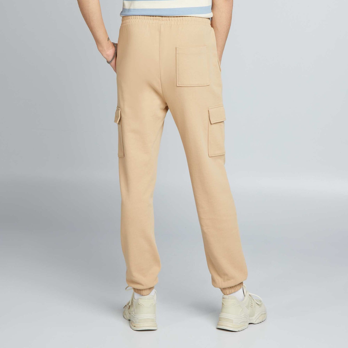 Cargo-style joggers BEIGE