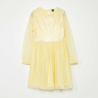 Ceremony dress YELLOW