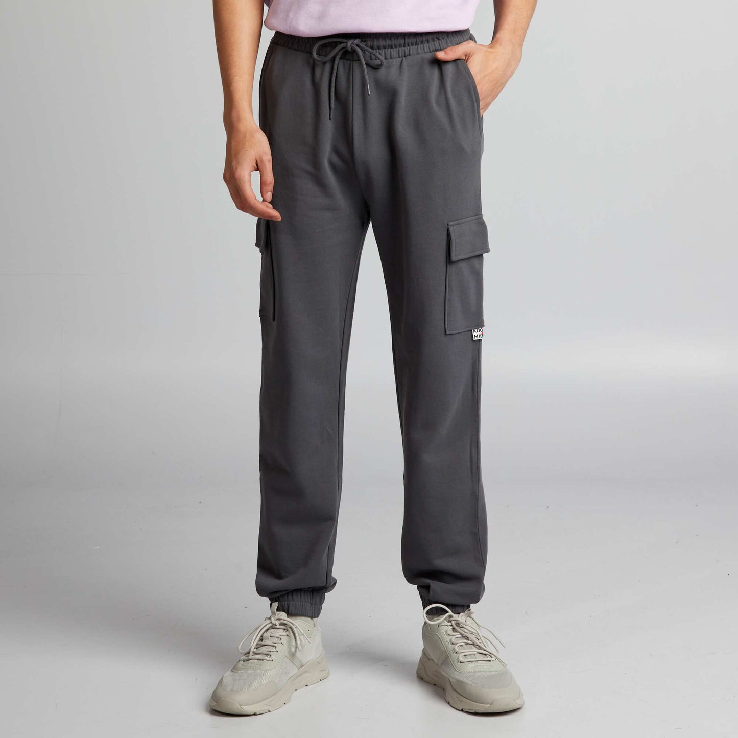 Multi-pocket joggers GREY