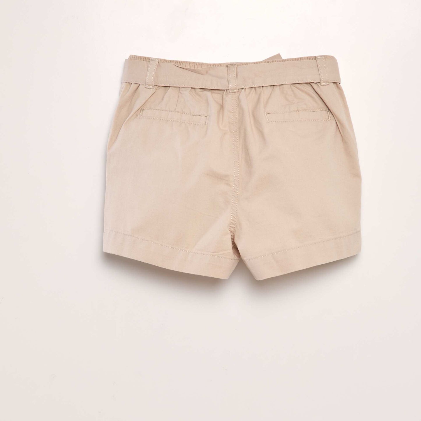 Poplin shorts BEIGE