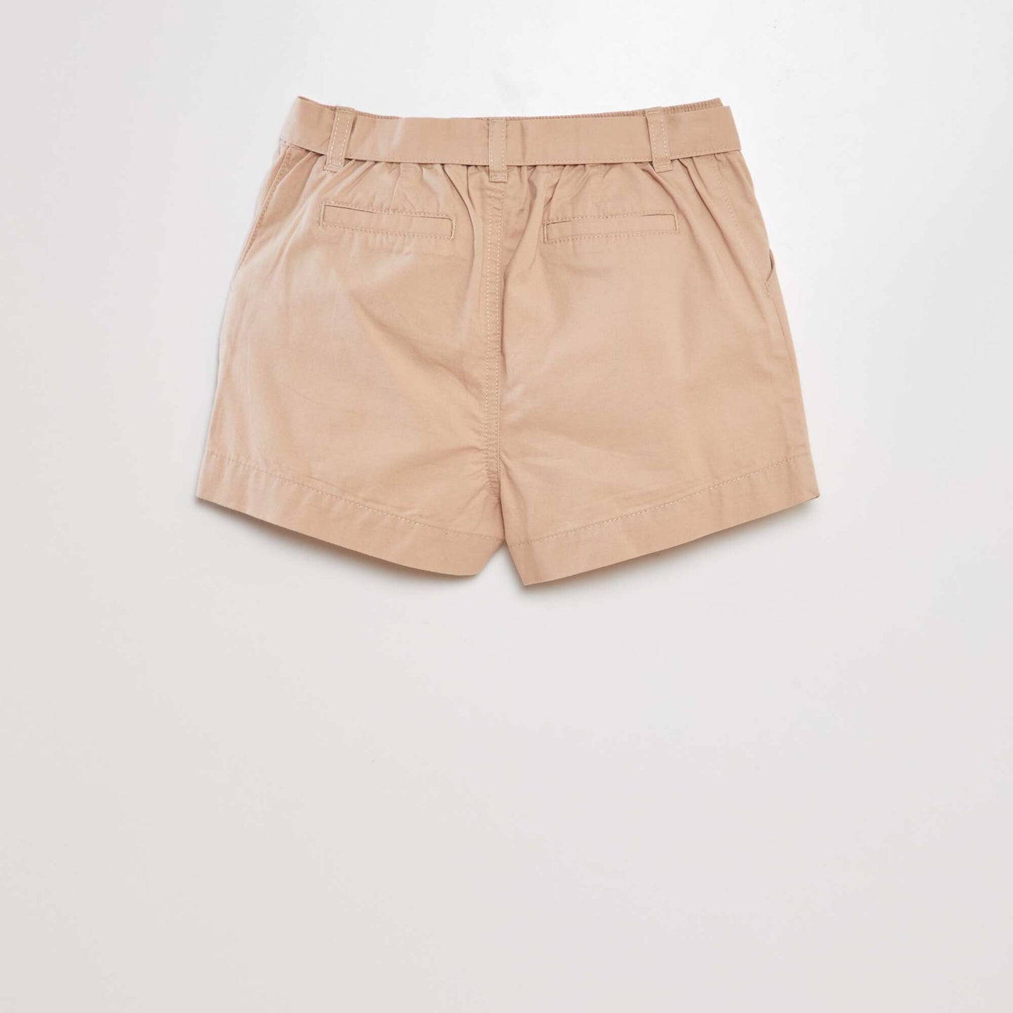 Poplin shorts BEIGE