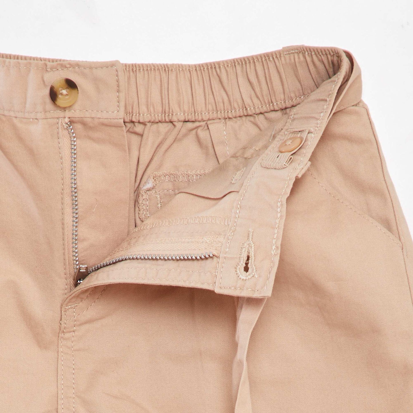 Poplin shorts BEIGE