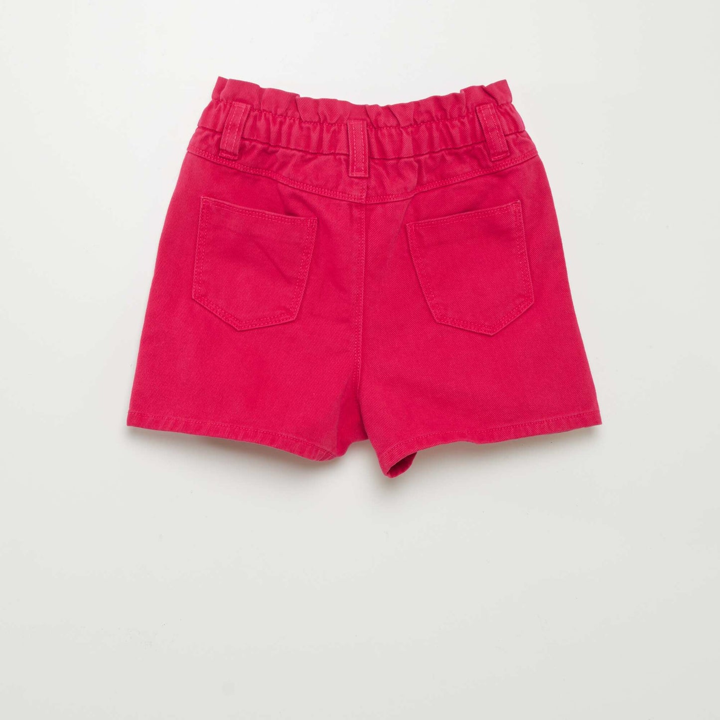 Colourful denim shorts PINK