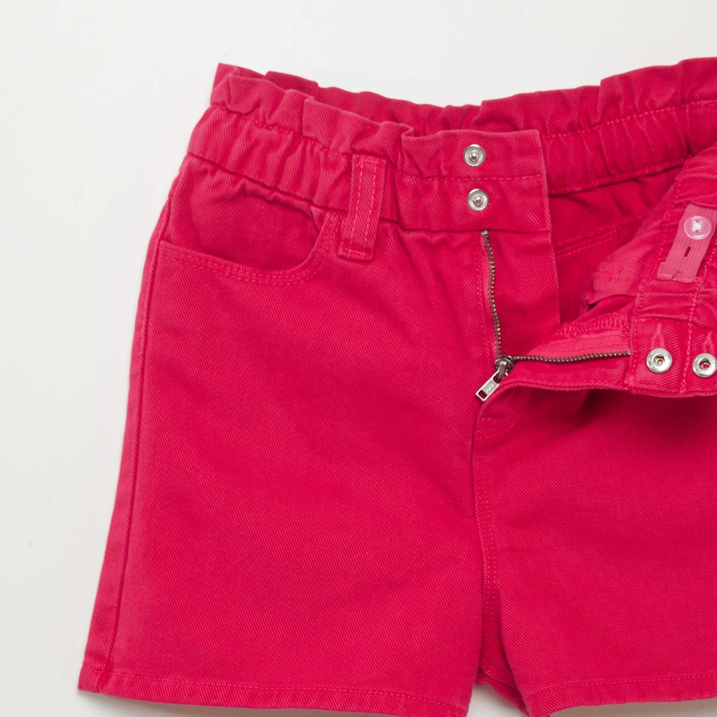 Colourful denim shorts PINK