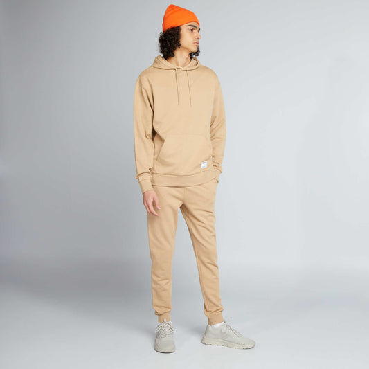 Basic plain joggers BEIGE