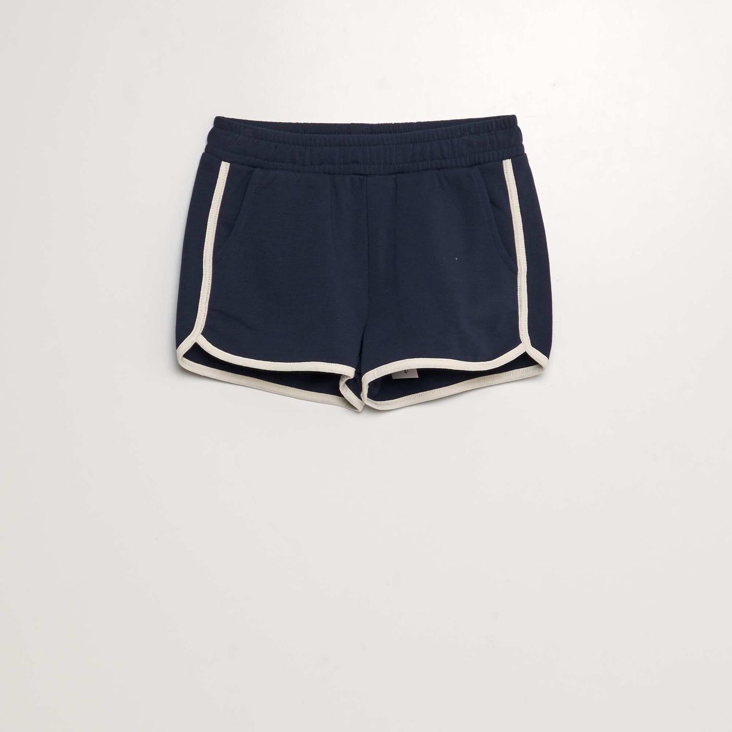 Lightweight sweatshirt fabric shorts blue