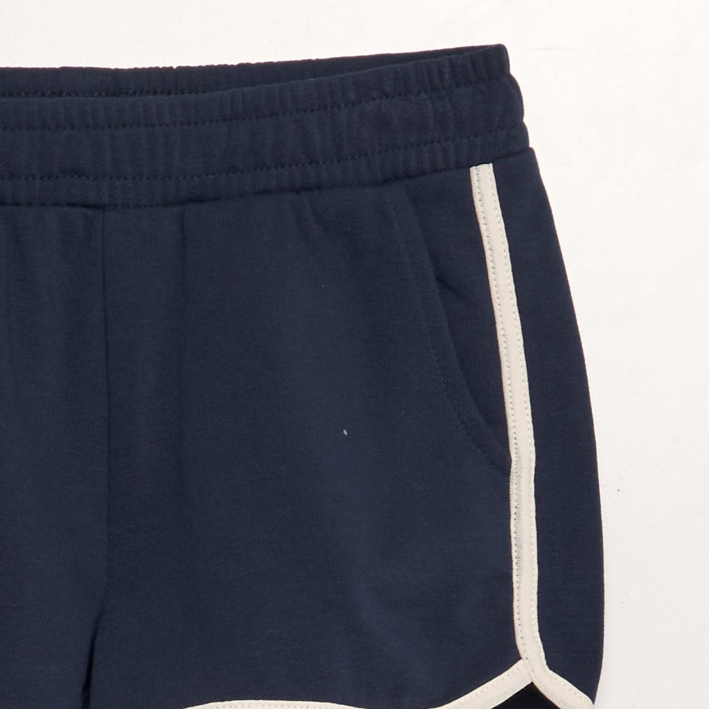 Lightweight sweatshirt fabric shorts blue