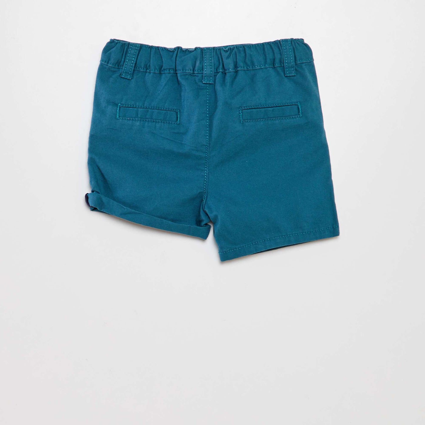 Twill chino shorts BLUE