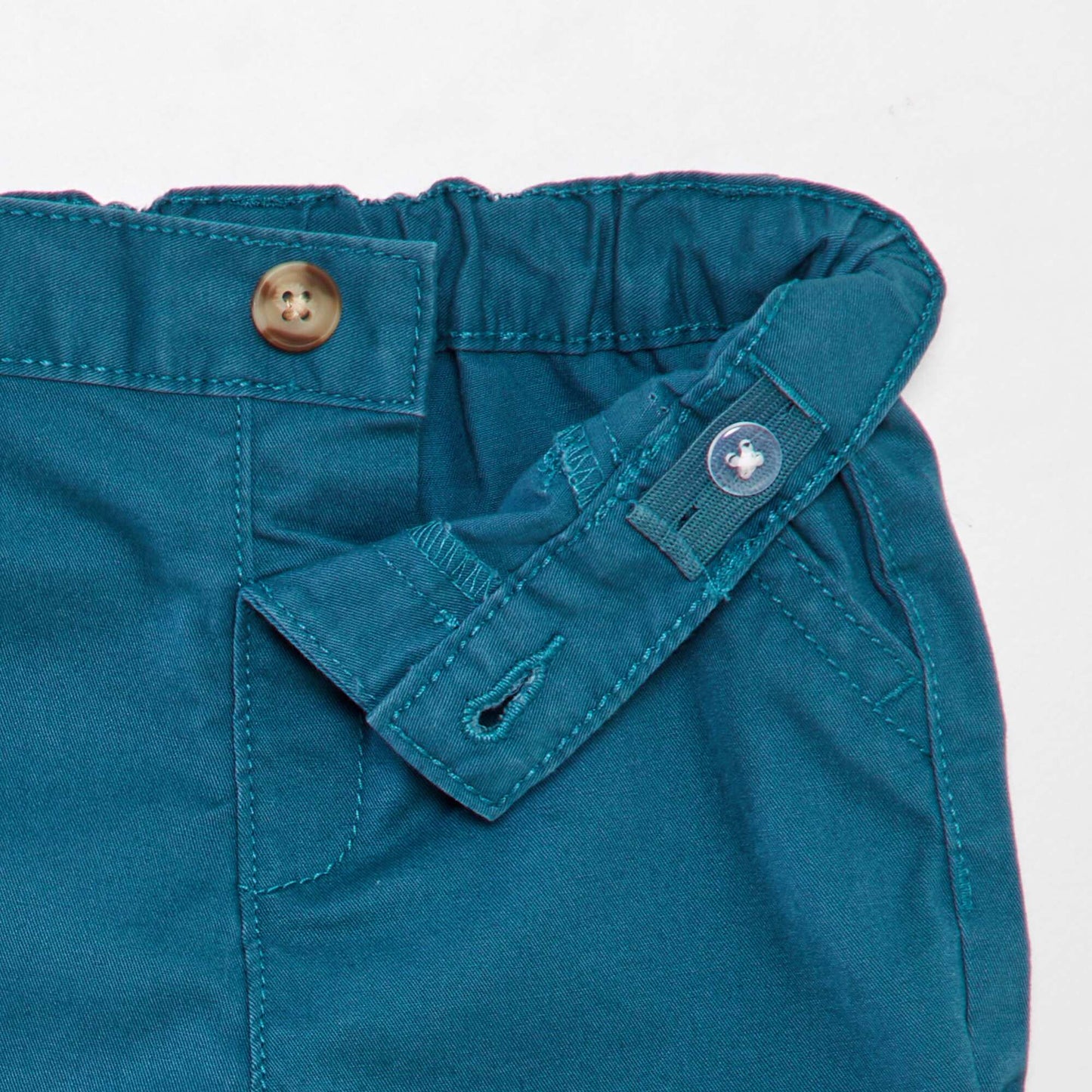 Twill chino shorts BLUE