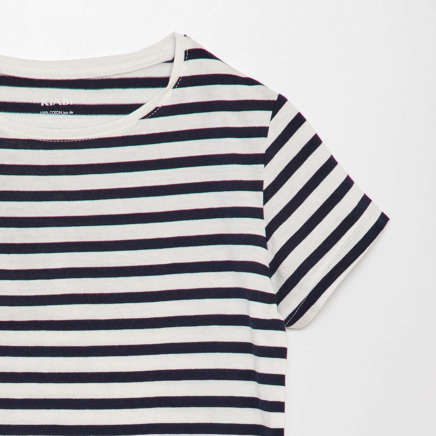 Printed Breton T-shirt BLUE