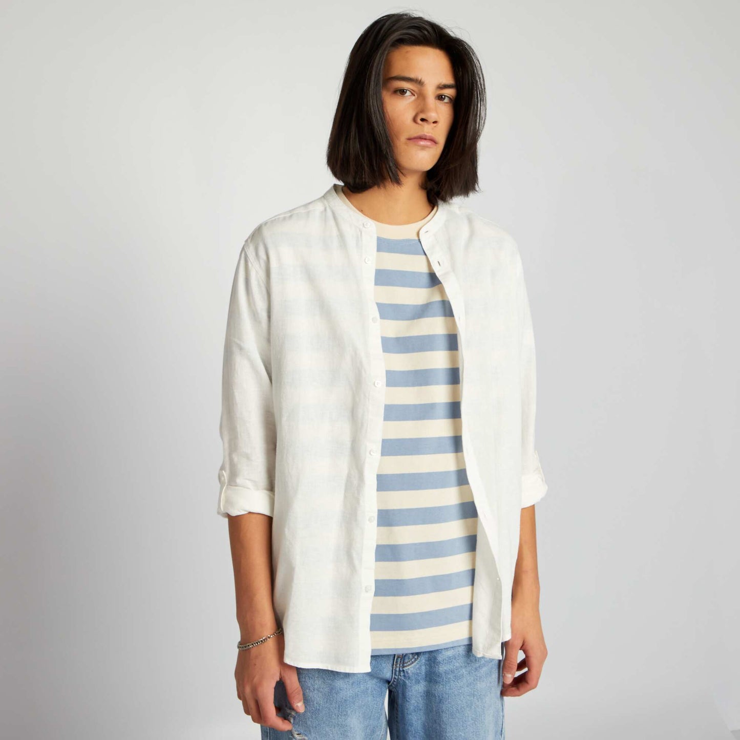 Linen shirt WHITE