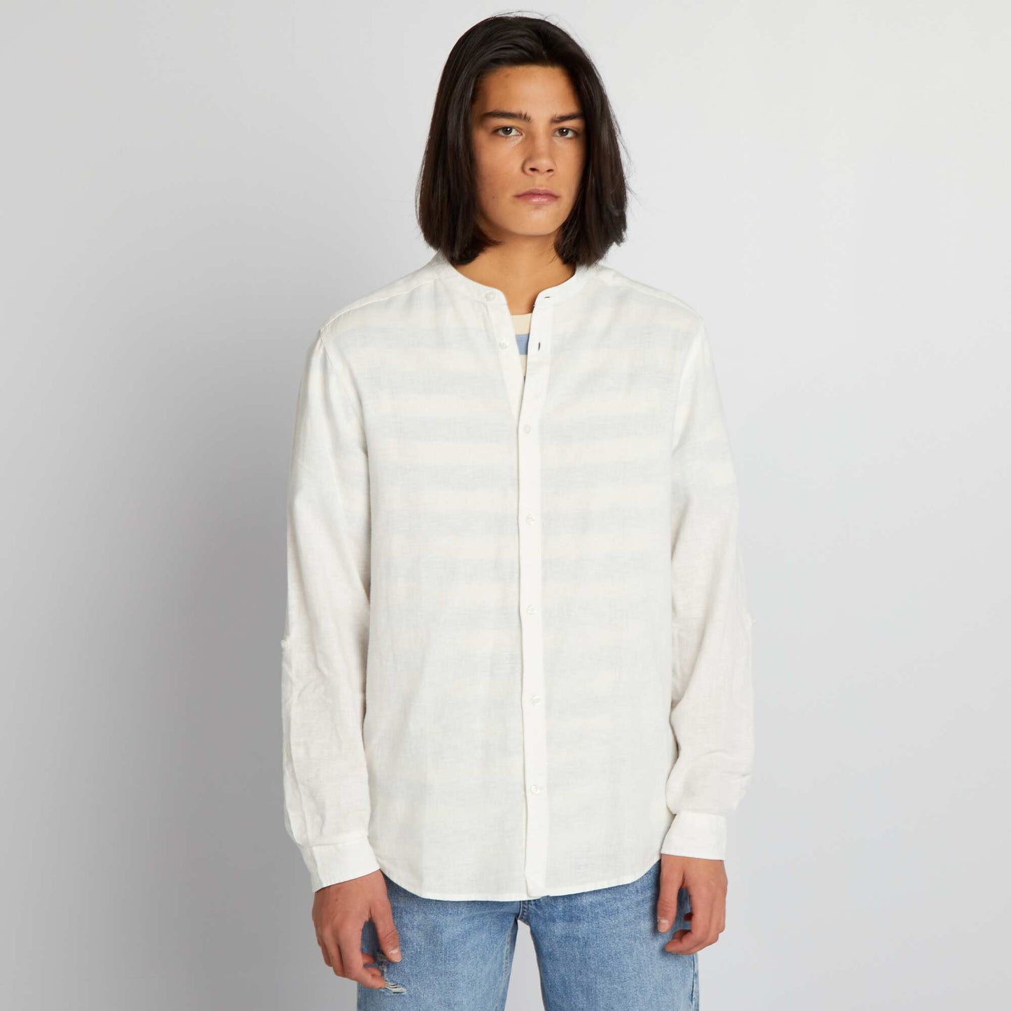 Linen shirt WHITE