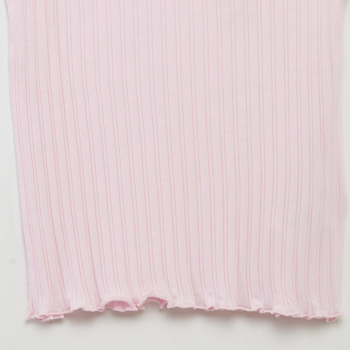 Ribbed vest top PINK