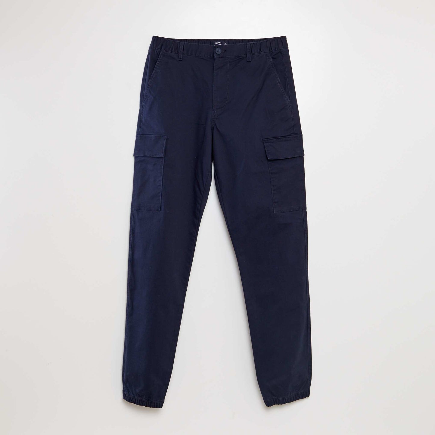 Trousers with combat pockets BLUE