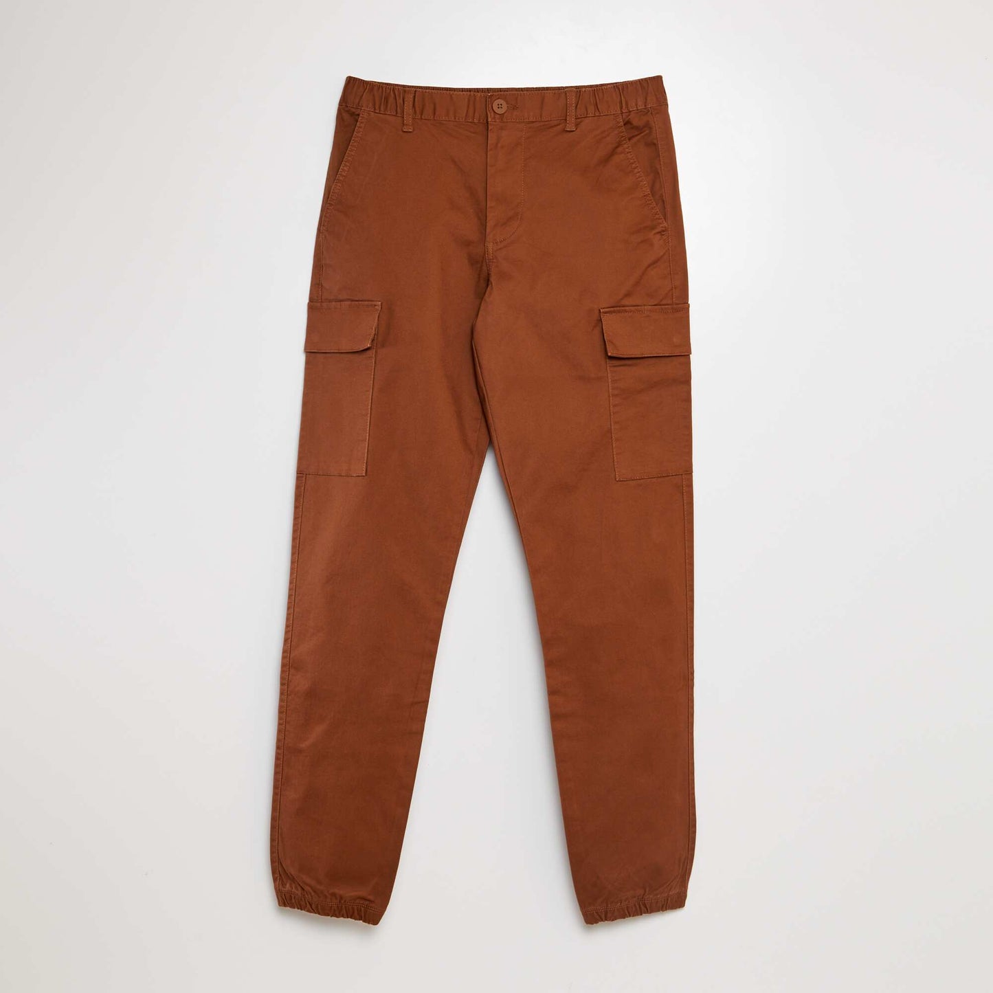 Trousers with combat pockets ORANGE