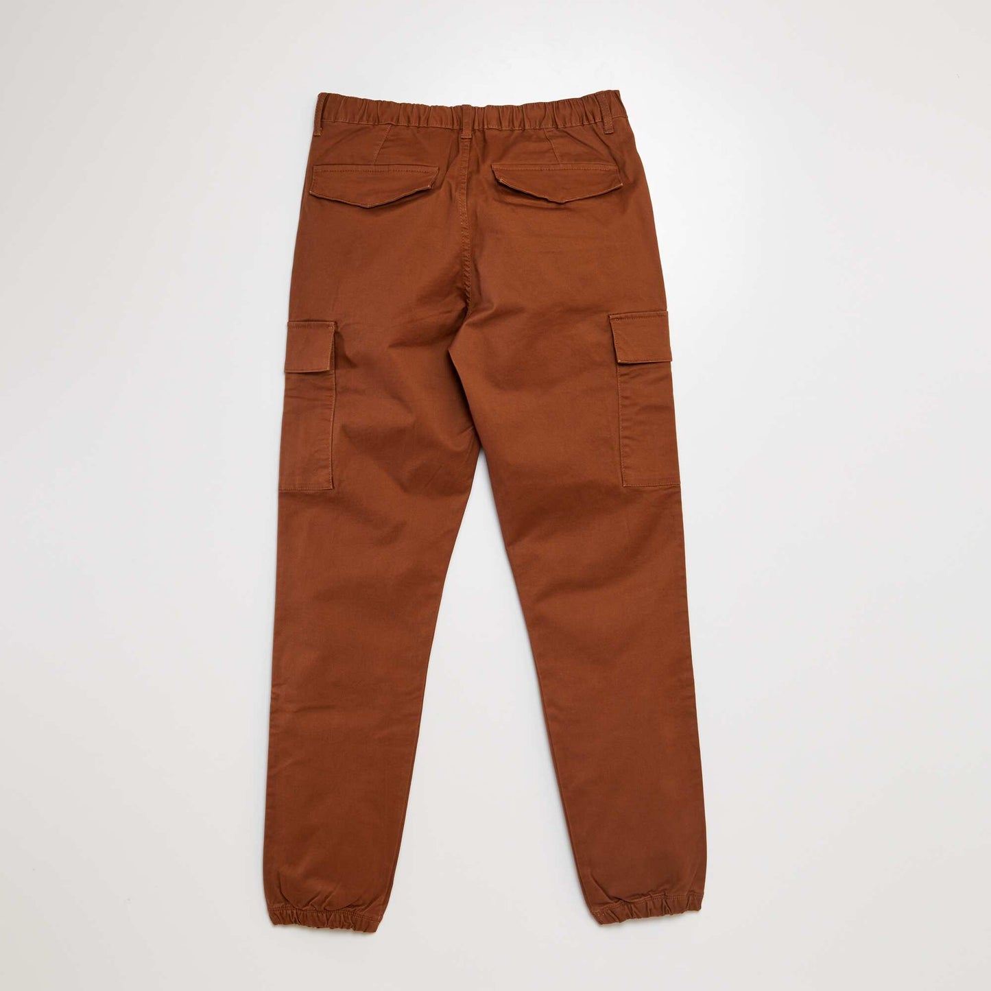 Trousers with combat pockets ORANGE