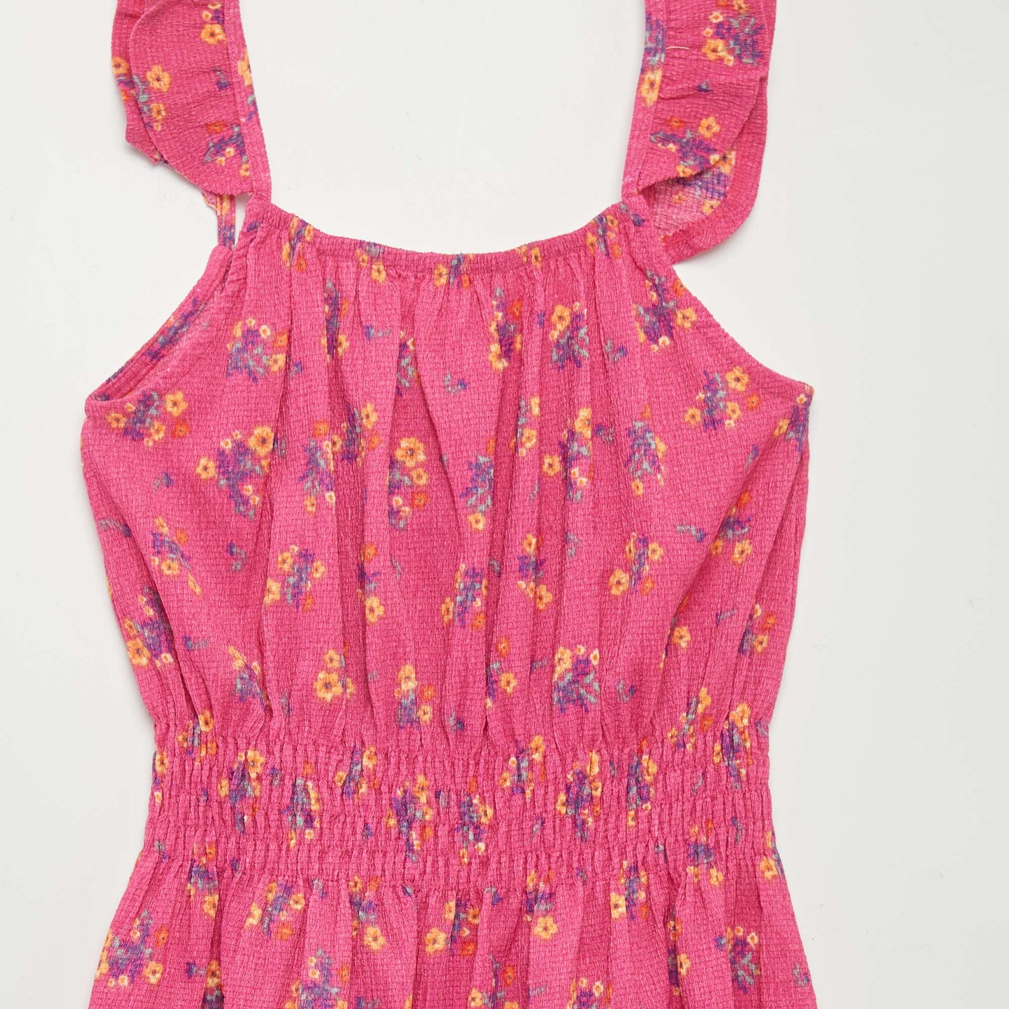 Lightweight printed dress PINK