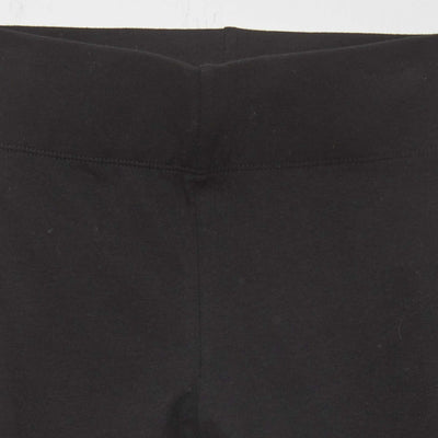 Stretch cotton cycling shorts black