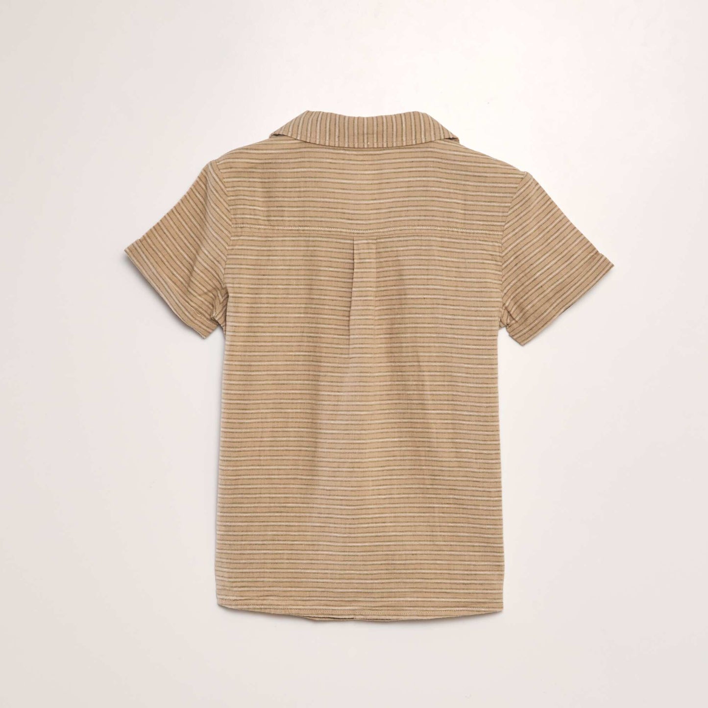 Short-sleeved shirt BEIGE