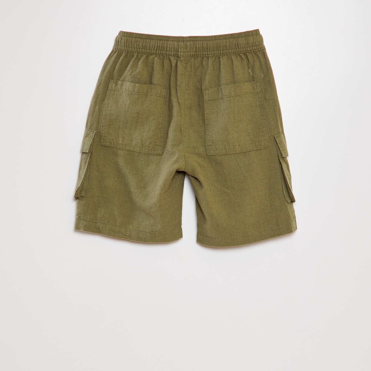 Multi-pocket Bermuda shorts GREEN