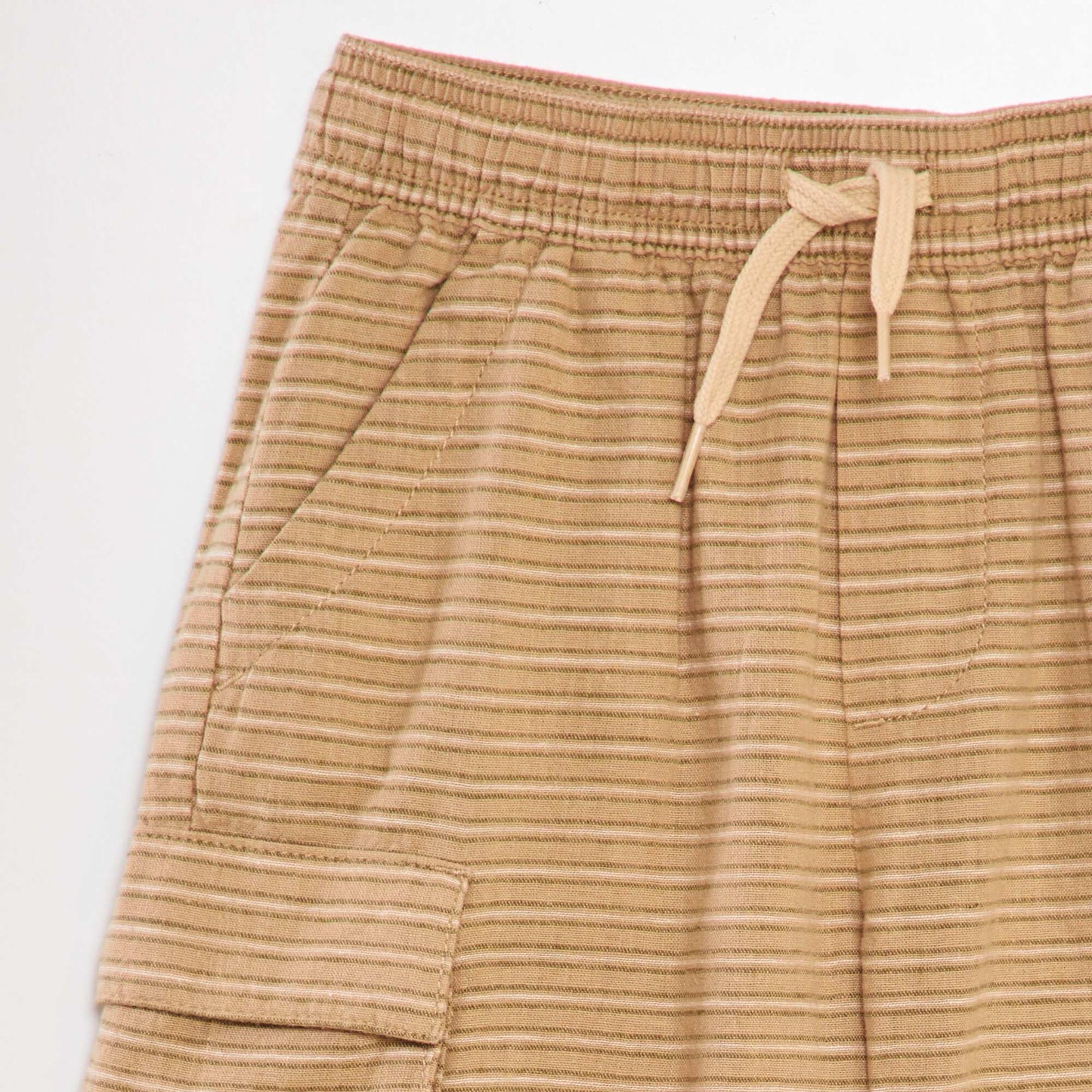 Multi-pocket Bermuda shorts BEIGE