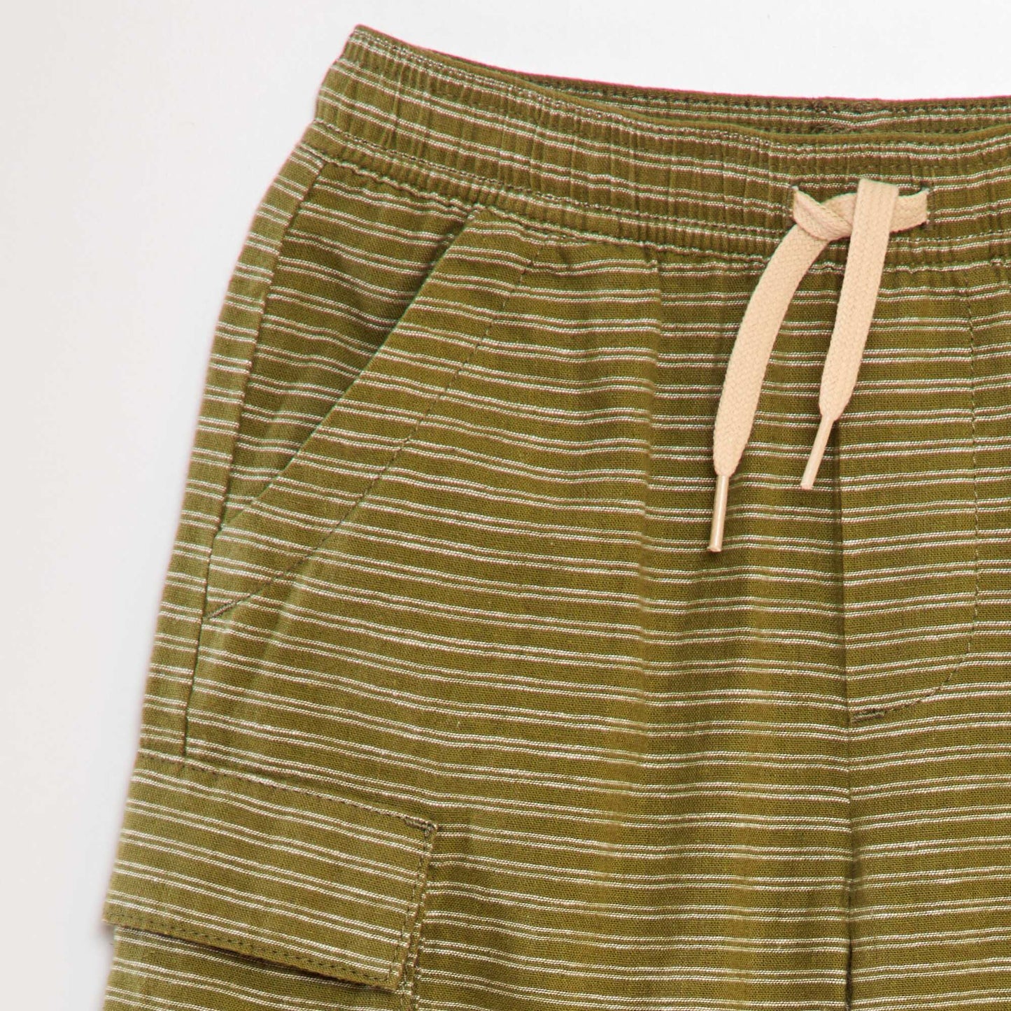 Multi-pocket Bermuda shorts KHAKI